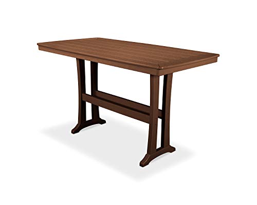 POLYWOOD® Bar Table, Teak