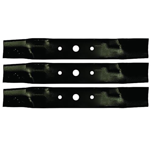 Replacement for JOHN DEERE 48" MODEL L120 & L130 SERIES LAWN MOWER BLADES GX20250 3 SET OEM ﻿