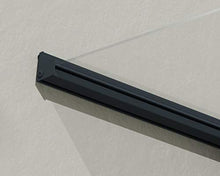 Palram - Canopia Bremen 2050 7' x 3' Door/Window Awning, Gray/Clear