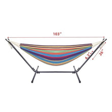 Hammock. Hammock & Steel Frame Stand Swing Chair Home/Outdoor Backyard Garden Camp Sleep,Camping Hammock Chair .Hammocks for Outside