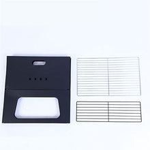 YUIPMHFD Grill Portable X-Type Folding Outdoor Barbecue Home Full Set of Tool Accessories