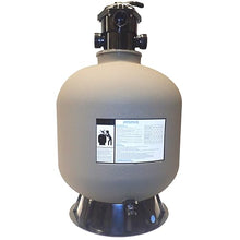 Swimline HYDROTOOLS 19 Inch Sand Filter Combo Set with Stand & Multi Port Valve | 175 Pound Sand Capacity