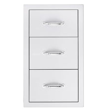 TrueFlame 17-Inch Triple Drawer