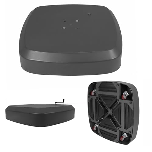 Patio Outdoor Garden Umbrella Base with Wheels Parasol Umbrella Stand Base for Deck Poolside and Lawn