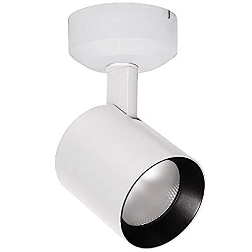 WAC Lighting MO-6022F-827-WT Lucio LED 22W Monopoint 2700K Flood Beam, White