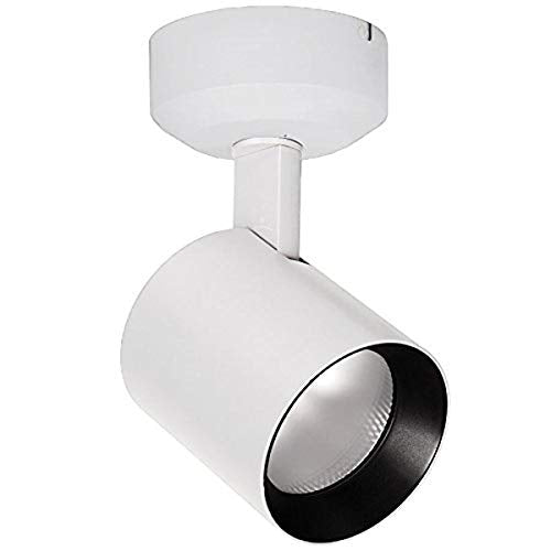 WAC Lighting MO-6022F-835-WT Lucio LED 22W Monopoint 3500K Flood Beam, White