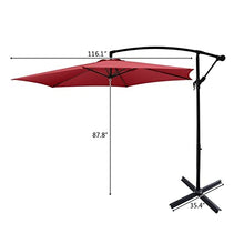 Patio Umbrella, 10FT Patio Umbrella Waterproof Folding Sunshade Garden Beach Umbrellas Canopy Outdoor Shade Umbrellas,Outdoor Umbrella