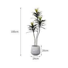 Plants Simulation of Agave Bonsai Artificial Greenery Floor Potted Plants Large Home Interior Decorative Ornaments Outdoors