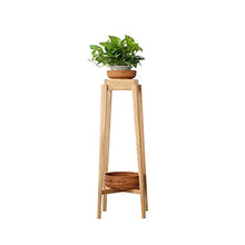 Wooden Plant Display Stand Tall Plant Stand Rack Plant Shelves Indoor Flower Pots Stand Holder Planter Display for Living Room Garden Plant Stand Display Stand (Size : Large) ()