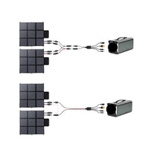 COMOAEW Portable Solar Panel, Solar Panel Outdoor Power Generation Charging Foldable Power Station Solar Panel with Solar Output,for Outdoor Camping Rv Trip