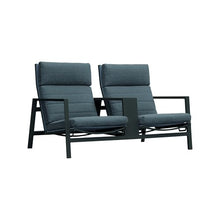 KETTLER Bondi Tete A Tete Loveseat (Lava)