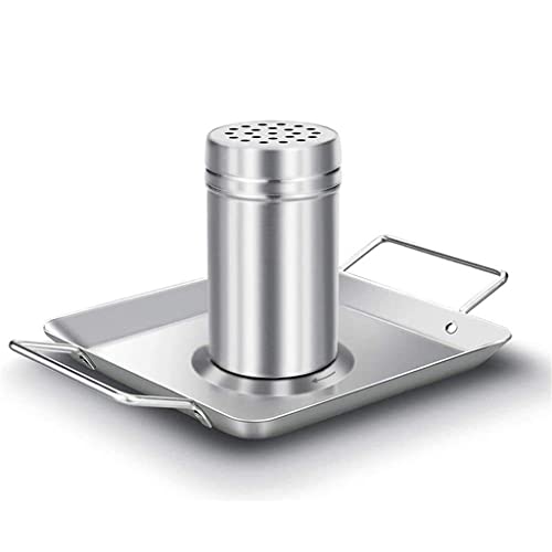 AFPSDLFJDLS Stainless Steel BBQ Roaster Beer Wine Holder with Beer Can Barbecue Roasting Pan Tray Rack
