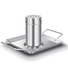 AFPSDLFJDLS Stainless Steel BBQ Roaster Beer Wine Holder with Beer Can Barbecue Roasting Pan Tray Rack