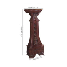 WOAITIANTIAN Vase Stand Living Room Floor Vintage Distressed Style Plant Stand, American Country Style Display Base
