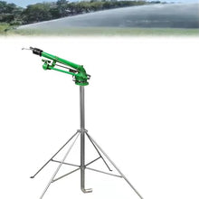 Heavy-Duty Metal Pulse Sprinkler Gun With Bracket And Replacement Nozzle - Range Diameter 40-100 Meters, Working Pressure Adjustable 4-8bar - Outdoor Lawn Sprinkler For Large Areas(Size:1.2m)