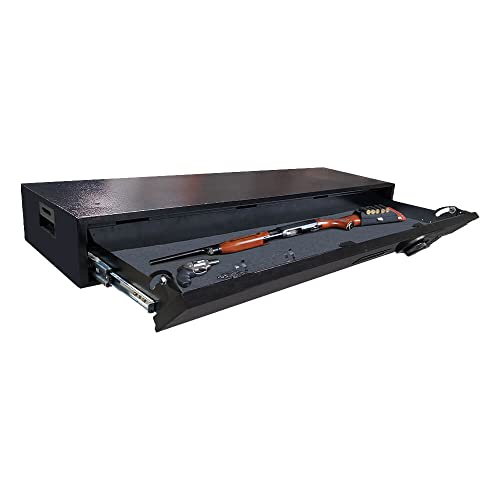 Dean Security Safe Co. American Security UBS648 Under Bed Defense Vault Truck Safe with 52" Rifle Sock Black