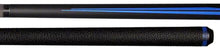 Bull Carbon BCSP Series Pool Cue Stick 29" Carbon Fiber Shaft Blue