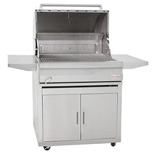 Blaze Outdoor Products 32-Inch Stainless Steel Charcoal Grill with Adjustable Charcoal Tray