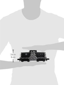 Bachmann GE 44-Ton Switcher Santa Fe O Scale Train Black & Silver