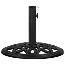 JHNKOJ Umbrella Base Black 44X44X32 Cm Cast Iron