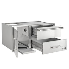 COYOTE OUTDOOR LIVING - C3-CDWD - 42" Access Door with Storage & Warming Drawer Combo