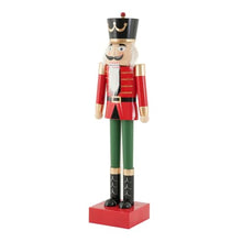 Merax 1-PC 63.4" Tall Giant Iron Nutcracker Christmas Decoration, Life Size