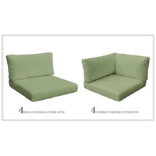 Afuera Living Weather & Water Resistant Cushion Set Cilantro