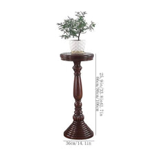 M3b6G8p1 bonsai pot stand Vintage Corner Wooden Display Stand Base(Large)
