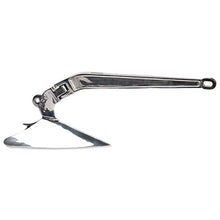 Norestar 59.5 lb Stainless Steel CQR/Plow Boat Anchor for Boats up to 65 Feet