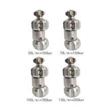 Sewer Jetter Nozzle Sewer Jetting Nozzle Drainage Tube Accessory Quick Connector(50Lmin150bar)