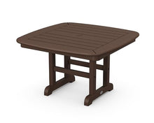 POLYWOOD® Nautical 31" Conversation Table in Mahogany