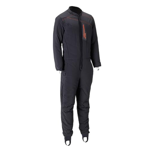 Bare Polar Xtreme Men's Full Suit Undergarment for Drysuit Scuba Diving Small Black