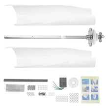 ASsdhgTE 12V 400W Vertical Axis Wind Turbine Generator Kit MPPT Controller