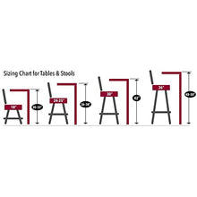 Holland Bar Stool Co. OD211-3030BWOD36RRustic 30" Tall OD211 Season 36" Diameter Rustic Top Indoor/Outdoor Table