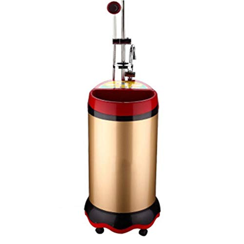 Handheld Outdoor Shower Mobile Shower Machine 2000w/130L/150L Intelligent Voice System Stainless Steel Liner for Home Bathroom (150 smart Models)