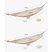 ZerHoc Portable Hammock,Canvas Hammock,Hammocks Hammock Canvas Cotton Hammock Camping Hammock for Outdoor Patio Garden Backyard, 3*1m, White
