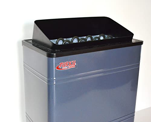 TURKU 4.5KW Wet & Dry Sauna Stove with Built-in Control Galvannealed Steel