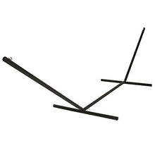 Hatteras Hammocks 15 ft. Tri-Beam Steel Hammock Stand with Right Connection Design and Cape Shield Powder Coating, 600 LB Weight Capacity, Handcrafted in The USA - Black