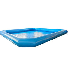 BEILOCKERY 23×23×1.8FT Oversized Inflatable Swimming Pool with 110V Blower, PVC Inflatable Swimming Pool