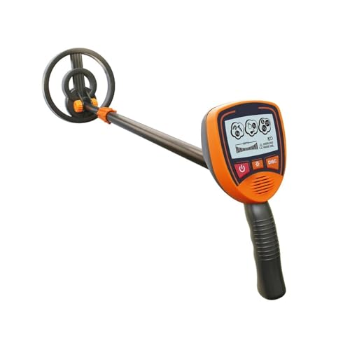 UYCVT Metal Detectors for Adults, Metal Detector 4" High Precision Adjustable Waterproof Metal Detector for Kids, Lightweight Search Coil