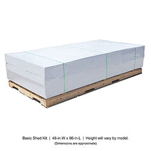 Handy Home Products Trident 8x12 Do-it-Yourself Wooden Storage Shed- does not include floor kit, paint, or roofing shingles (Amazon Exclusive)