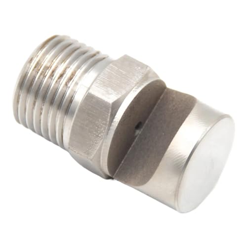 Stainless Steel 304 K-Type Wide-Angle Flat Fan Nozzles, for Water Curtain Product Humidification Spray Cooling