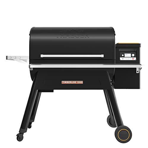 Traeger Timberline 1300 Wood Pellet Grill & Smoker, 1300 Sq In, WiFi