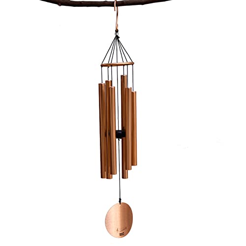 Feilx Wind Chimes for People WHO Like Their Neighbors - Soothing Melodic Tones, Metal Pendant Garden Wind Chime Home Decor Wind Chimes for Outdoor Garden Birthday Memorial Gifts (Color : A)