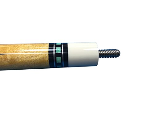 Meucci Handcrafted Billiards Pool Cue Stick PRO Shaft Green Hard CASE