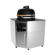 GRILLA Outdoor Kitchen Grill Cabinet for Kong with Built-In Storage, Stainless Steel Construction, For Outdoor Grilling, Cooking, and BBQ
