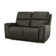 Flexsteel Power Reclining Loveseat with Power Headrests