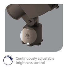 WAC Landscape Lighting, Wall Wash Light LED 12V with Adjustable Beam Angle and Integral Brightness Control 2700K in Bronze