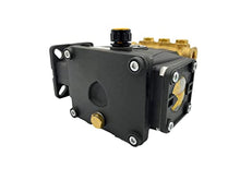 Annovi Reverberi RCV2G22D-F7 ¾” Hollow Shaft Replacement Commercial Pump. 2200 PSI, 2 GPM, 186 Bar, 3400 RPM, Brass Head, D Version Style Pressure Washer Pump, Aluminum Connection Rods.