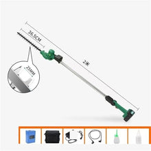 Hedge Trimmer Electric High Branch Hedge Trimmer Lithium Battery Pruning Shears Home Gardening Tool Garden